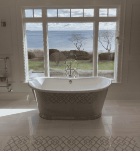 A completed bathroom installed by Bilo.